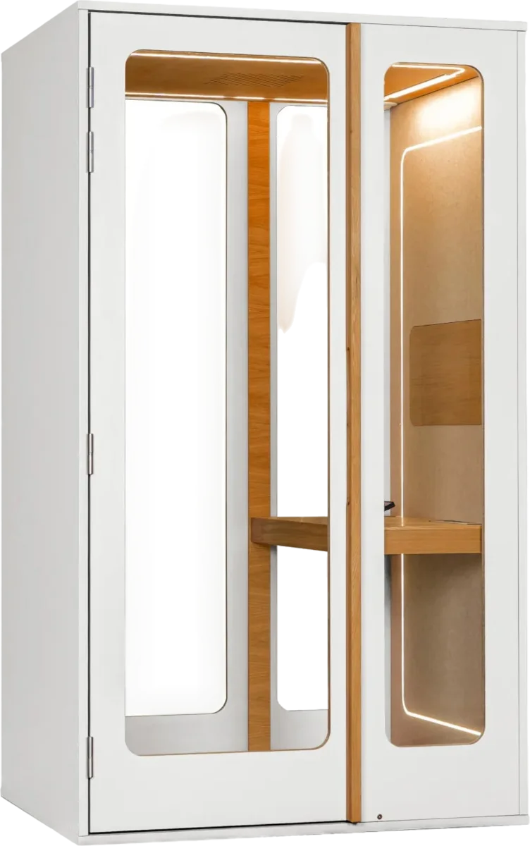 Cabine acoustique Haven Focus, coloris White