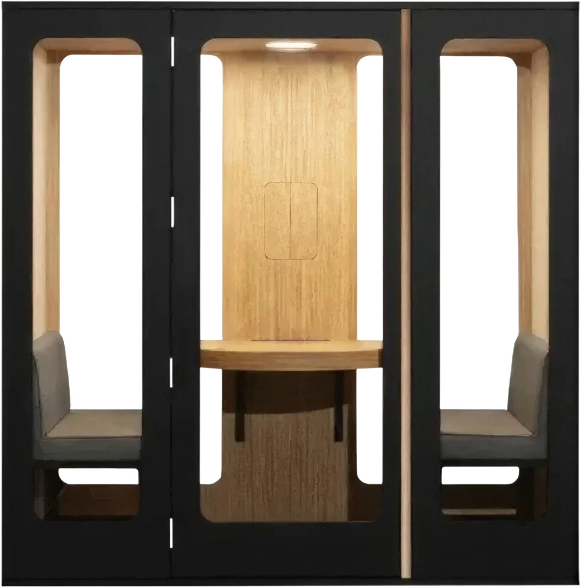 Cabine acoustique Haven Four, coloris Black