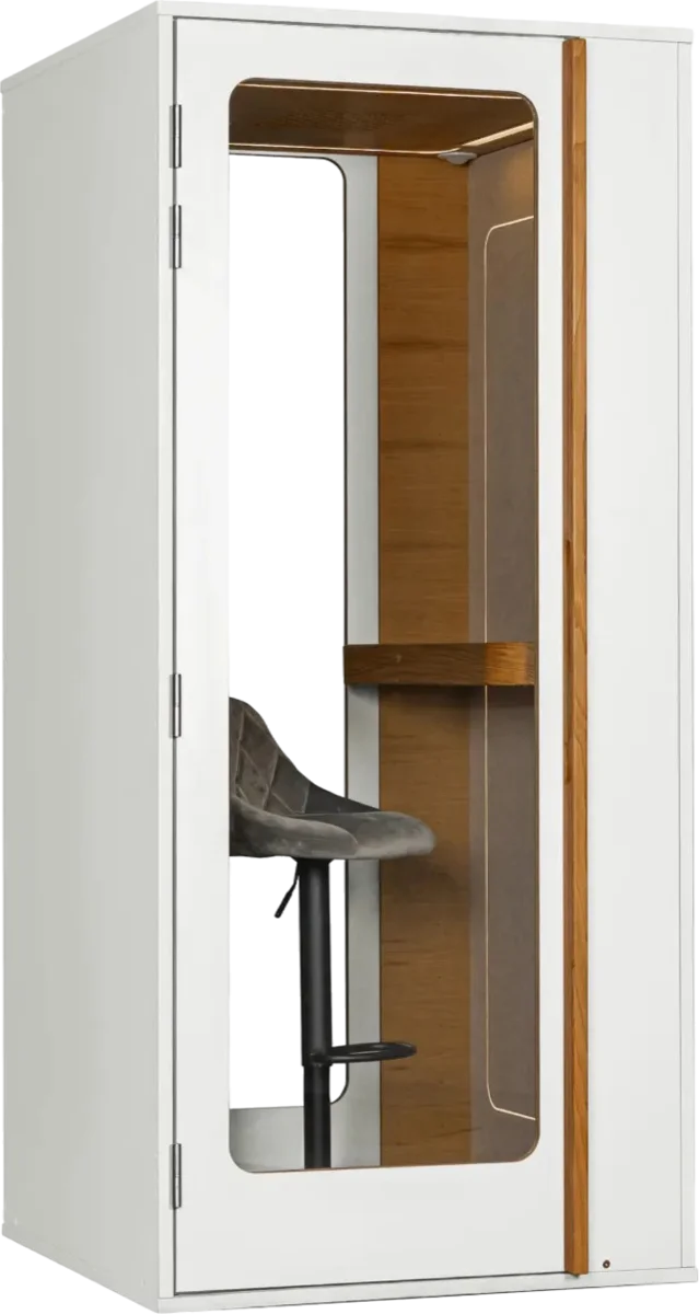 Cabine acoustique Haven One, coloris White