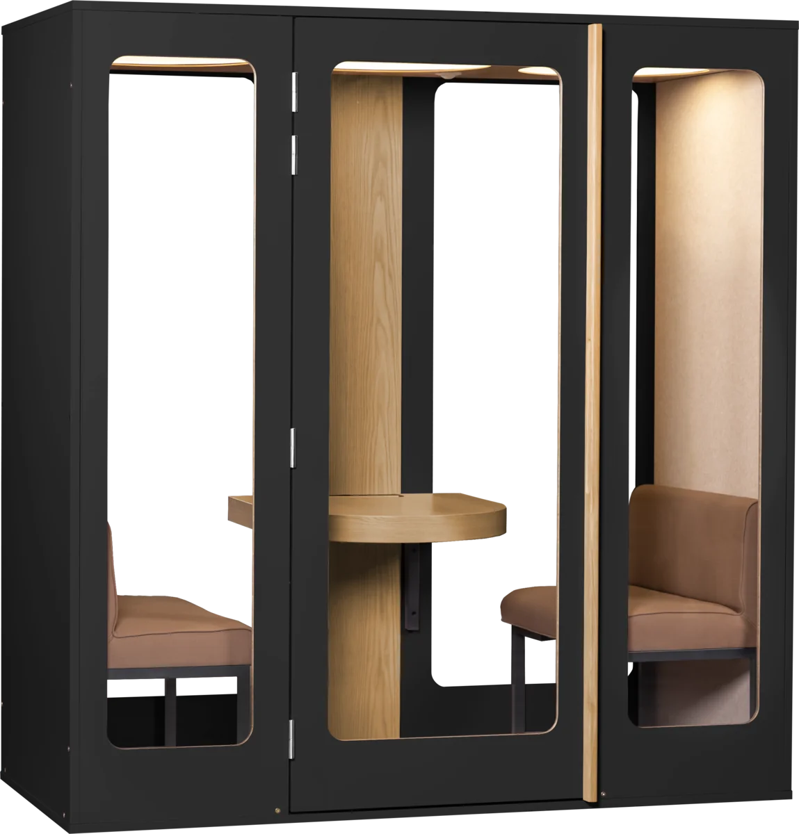Cabine acoustique Haven Two, coloris Black